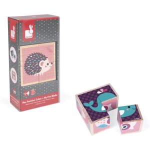 Janod J08001 Learning Toy - Animal Cubes - Early Education Janod J08001 Learning Toy - Animal Cubes - Early Education