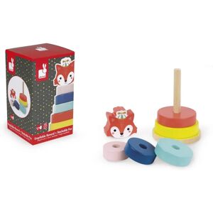 Janod J08014 Jouet d'Apprentissage - Pile de Renard - Jouet en Bois éducatif Janod J08014 Jouet d'Apprentissage - Pile de Renard - Jouet en Bois éducatif
