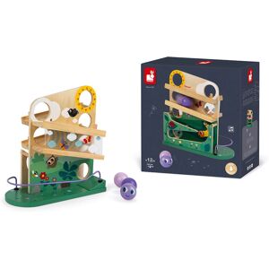 Janod Yellow Caterpillar Wooden Learning Toy - Baby Development Janod Yellow Caterpillar Wooden Learning Toy - Baby Development