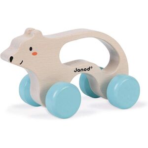 Janod Ours Polaire à Promener - Jouet Durable en Bois - Publicité Janod Ours Polaire à Promener - Jouet Durable en Bois - Publicité