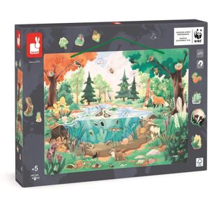 Puzzle Magnétique Janod - Écosystème pour Enfants - Publicité Puzzle Magnétique Janod - Écosystème pour Enfants - Publicité