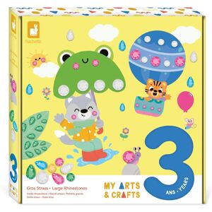 Janod My Arts & Crafts - Large Strass - 4 Boards - Children’s Creativity Janod My Arts & Crafts - Large Strass - 4 Boards - Children’s Creativity