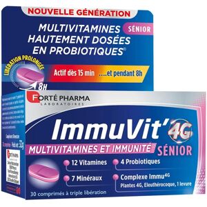 Forte Pharma ImmuVit 4G Sénior - Complément Alimentaire - Publicité Forte Pharma ImmuVit 4G Sénior - Complément Alimentaire - Publicité