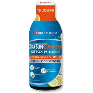 Forte Pharma Xtraslim Chrono Détox Minceur 450Ml - Publicité Forte Pharma Xtraslim Chrono Détox Minceur 450Ml - Publicité