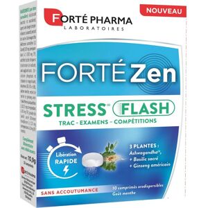 Forte Pharma Forte Zen Stress Flash - Comprimés anti-stress - Publicité Forte Pharma Forte Zen Stress Flash - Comprimés anti-stress - Publicité