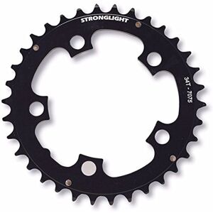 Plateau Stronglight 94mm BCD VTT - 32T, Noir, 9V - Publicité Plateau Stronglight 94mm BCD VTT - 32T, Noir, 9V - Publicité