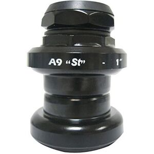 Stronglight A9 Stuurpoten - Gevergd staal, zwart, 1 inch - Stuur Stronglight A9 Stuurpoten - Gevergd staal, zwart, 1 inch - Stuur