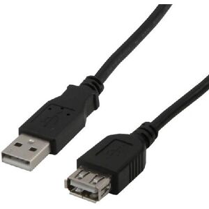 Câble USB MCL MC922AMF-1M/N - 1m, USB 2.0, USB A Mâle/Femelle - Publicité Câble USB MCL MC922AMF-1M/N - 1m, USB 2.0, USB A Mâle/Femelle - Publicité