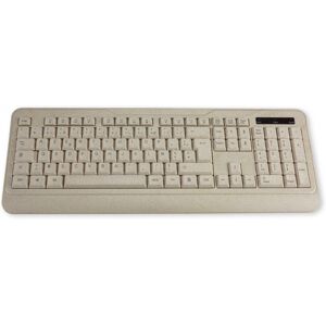 Clavier sans fil MCL MCL MP1B99AACK305WBIB AZERTY - Beige - Publicité Clavier sans fil MCL MCL MP1B99AACK305WBIB AZERTY - Beige - Publicité