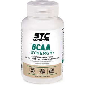 STC Nutrition BCAA Synergy+ - 120 Gélules végétales - Publicité STC Nutrition BCAA Synergy+ - 120 Gélules végétales - Publicité