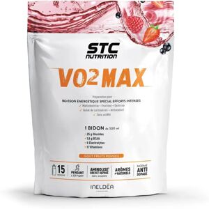 STC Nutrition VO2 Max Fruits Rouges Poudre pour Boisson Énergétique - Nutrition Sportive - Publicité STC Nutrition VO2 Max Fruits Rouges Poudre pour Boisson Énergétique - Nutrition Sportive - Publicité