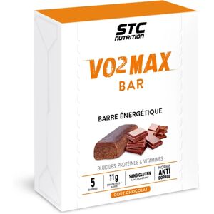 Barre Énergétique VO2Max Chocolat - STC Nutrition - 45g x5 - Publicité Barre Énergétique VO2Max Chocolat - STC Nutrition - 45g x5 - Publicité