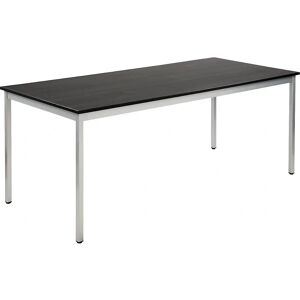 Mesa multiespacio Eurokraftbasic - Rectangular Gris oscuro Decor de fresno - Aluminio blanco Mesa multiespacio Eurokraftbasic - Rectangular Gris oscuro Decor de fresno - Aluminio blanco