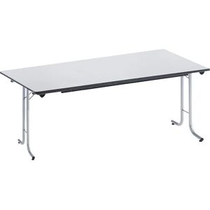 Mesa plegable de aluminio Kaiserkraft - 1600x700mm Mesa plegable de aluminio Kaiserkraft - 1600x700mm