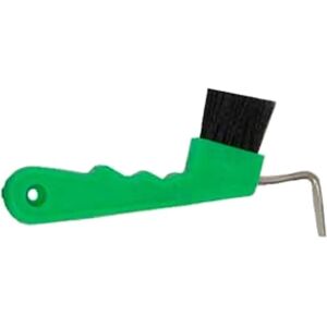 Brosse pour sabots de cheval T de T - Grattoir en métal, petite brosse, pointe plate - Publicité Brosse pour sabots de cheval T de T - Grattoir en métal, petite brosse, pointe plate - Publicité