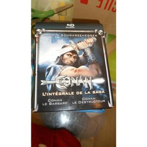 FOX PATHE EUROPA Conan le Barbare + Conan le Destructeur - Coffret Blu-Ray - Publicité FOX PATHE EUROPA Conan le Barbare + Conan le Destructeur - Coffret Blu-Ray - Publicité