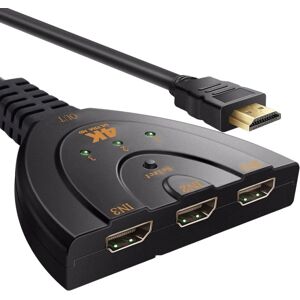 DLH DL-TU4735B Commutateur HDMI 4K - Bleu - Publicité DLH DL-TU4735B Commutateur HDMI 4K - Bleu - Publicité