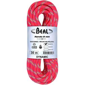 Corda da Arrampicata Beal Rando 8MM 20M Rosa - Corda di scalata Corda da Arrampicata Beal Rando 8MM 20M Rosa - Corda di scalata
