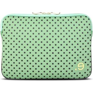 Be.ez La Robe Dots E Green - Notebook Sleeve Be.ez La Robe Dots E Green - Notebook Sleeve