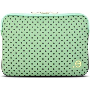 Be.ez La Robe Dots E Green Laptop Sleeve Be.ez La Robe Dots E Green Laptop Sleeve
