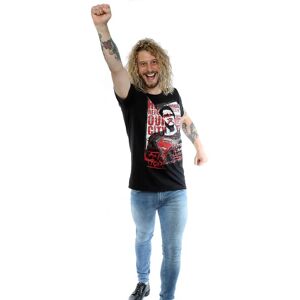 DC Comics Batman v Superman Black X-Large T-Shirt DC Comics Batman v Superman Black X-Large T-Shirt