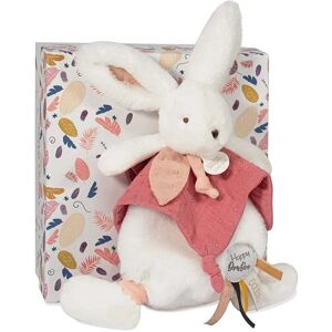 Doudou et Compagnie - Lapin Pompom - 25 Cm - Beige - Peluché - Boîte Cadeau - Cadeau Bébé Doudou et Compagnie - Lapin Pompom - 25 Cm - Beige - Peluché - Boîte Cadeau - Cadeau Bébé
