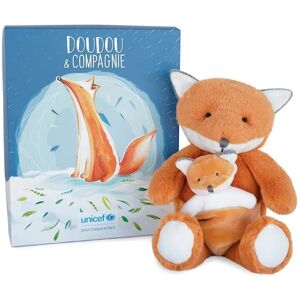 Doudou et Compagnie -unicef Baby And Me - Renard - 25 cm - Orange - Coffret Cadeau - Publicité Doudou et Compagnie -unicef Baby And Me - Renard - 25 cm - Orange - Coffret Cadeau - Publicité
