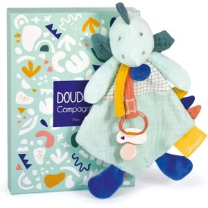 Doudou et Compagnie Doudou dinosaure avec attache sucette - Cadeau de bébé - Publicité Doudou et Compagnie Doudou dinosaure avec attache sucette - Cadeau de bébé - Publicité