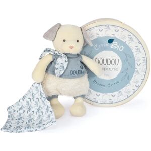 Peluches Chien Bio de Doudou et Compagnie - Bleu - Publicité Peluches Chien Bio de Doudou et Compagnie - Bleu - Publicité