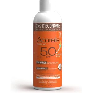 Recharge Spray Solaire Enfant SPF 50 Acorelle - Publicité Recharge Spray Solaire Enfant SPF 50 Acorelle - Publicité