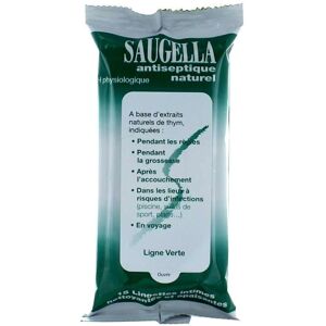 Lingettes Intimes Antiseptiques Naturelles Saugella - Sans Alcool - Publicité Lingettes Intimes Antiseptiques Naturelles Saugella - Sans Alcool - Publicité