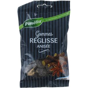 Pimélia Gommes Réglisse - Bonbons - Publicité Pimélia Gommes Réglisse - Bonbons - Publicité