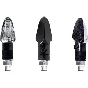 CHAFT Tinny - Clignotant moto - Noir avec lentille transparente - Publicité CHAFT Tinny - Clignotant moto - Noir avec lentille transparente - Publicité