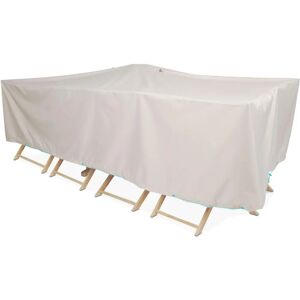 Housse de table de jardin rectangulaire Oviala Topo - UV, Imperméable, 240x130cm - Publicité Housse de table de jardin rectangulaire Oviala Topo - UV, Imperméable, 240x130cm - Publicité