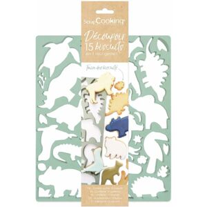 ScrapCooking Assiette à découper animaux de la jungle - Assiette à découper - Publicité ScrapCooking Assiette à découper animaux de la jungle - Assiette à découper - Publicité