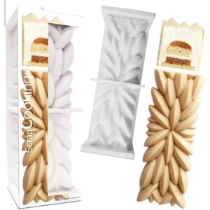 ScrapCooking 3D 'Instant' Log Silicone Mold White - Silicone Mold ScrapCooking 3D 'Instant' Log Silicone Mold White - Silicone Mold