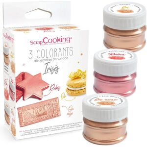 Scrapcooking - 10162861 - 3x5g - 3 couleurs - colorants alimentaires - Publicité Scrapcooking - 10162861 - 3x5g - 3 couleurs - colorants alimentaires - Publicité