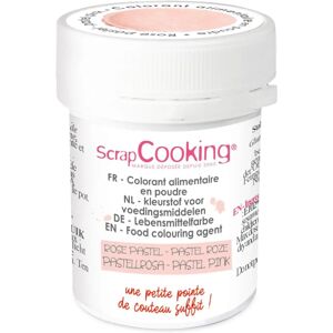 Colorant alimentaire Rose Pastel ScrapCooking - 5g - Aliment - Publicité Colorant alimentaire Rose Pastel ScrapCooking - 5g - Aliment - Publicité