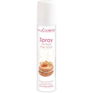 Marque Rosé Gold Spray Colorant Alimentaire - 75Ml pour Desserts - Publicité Marque Rosé Gold Spray Colorant Alimentaire - 75Ml pour Desserts - Publicité