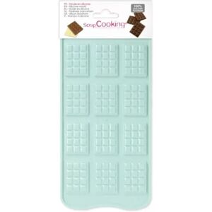 ScrapCooking Silicone mould - 12 mini chocolate bars ScrapCooking Silicone mould - 12 mini chocolate bars