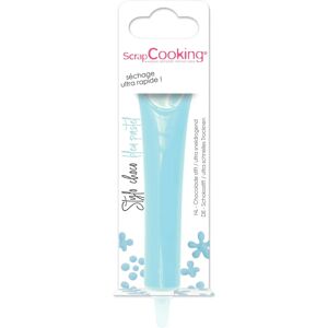 ScrapCooking Stylo Chocolat Bleu Pastel - Aliments - Publicité ScrapCooking Stylo Chocolat Bleu Pastel - Aliments - Publicité