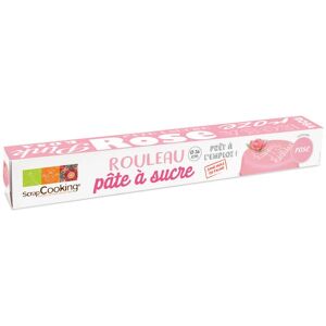 Fondant Rose Français ScrapCooking 36cm - Décor de Gâteau - Publicité Fondant Rose Français ScrapCooking 36cm - Décor de Gâteau - Publicité