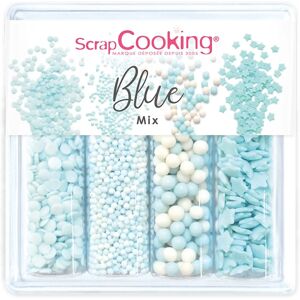 Mélange de Décorations Sucrées Bleues - 64g - Décorations - Publicité Mélange de Décorations Sucrées Bleues - 64g - Décorations - Publicité
