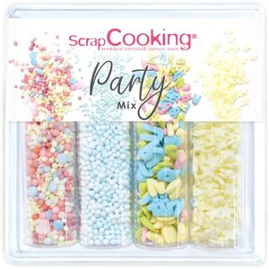 Mélange de Décorations Sucrées ScrapCooking - Fête - 60g - Multicolore - 10.5x10.5x3cm - Publicité Mélange de Décorations Sucrées ScrapCooking - Fête - 60g - Multicolore - 10.5x10.5x3cm - Publicité