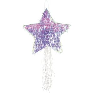 Party Pro Piñata Étoile Irisée - 44x45x12 cm - Publicité Party Pro Piñata Étoile Irisée - 44x45x12 cm - Publicité