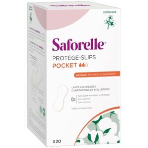 Protège-slips en coton bio Saforelle - Hygiène féminine Protège-slips en coton bio Saforelle - Hygiène féminine