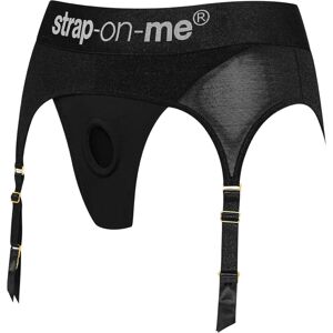 Strap-on-Me Rebel Musta Lingerie-Hihna - Plus Size Strap-on-Me Rebel Musta Lingerie-Hihna - Plus Size