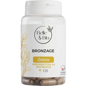 Capsules de Bronzage Naturel Belle & Bio - Protection & Amélioration - Publicité Capsules de Bronzage Naturel Belle & Bio - Protection & Amélioration - Publicité