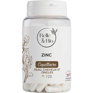 Belle & Bio Zinc 120 Capsules - Complément Alimentaire - Publicité Belle & Bio Zinc 120 Capsules - Complément Alimentaire - Publicité
