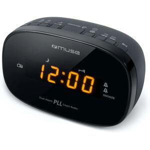 Relógio Rádio Muse M-150CR - Alarme duplo, FM PLL, Tela LED Relógio Rádio Muse M-150CR - Alarme duplo, FM PLL, Tela LED